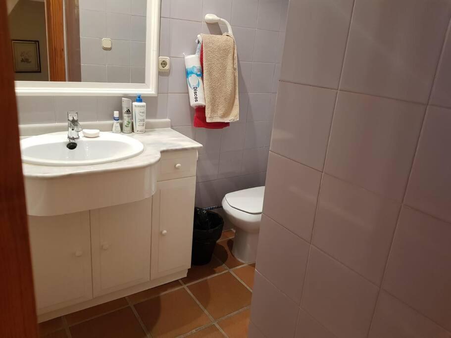 Chalet Adosado En La Playa De El Perellonet Con Piscina, Pista Tenis Valencia Exteriör bild